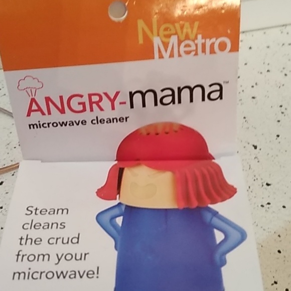 new metro Kitchen Microwave Cleaner Angry Mama Poshmark